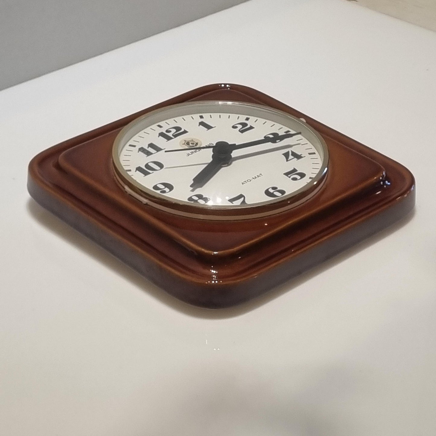 Vintage Junghans Germany ceramic Wall Clock - A Timeless Piece from the 70s