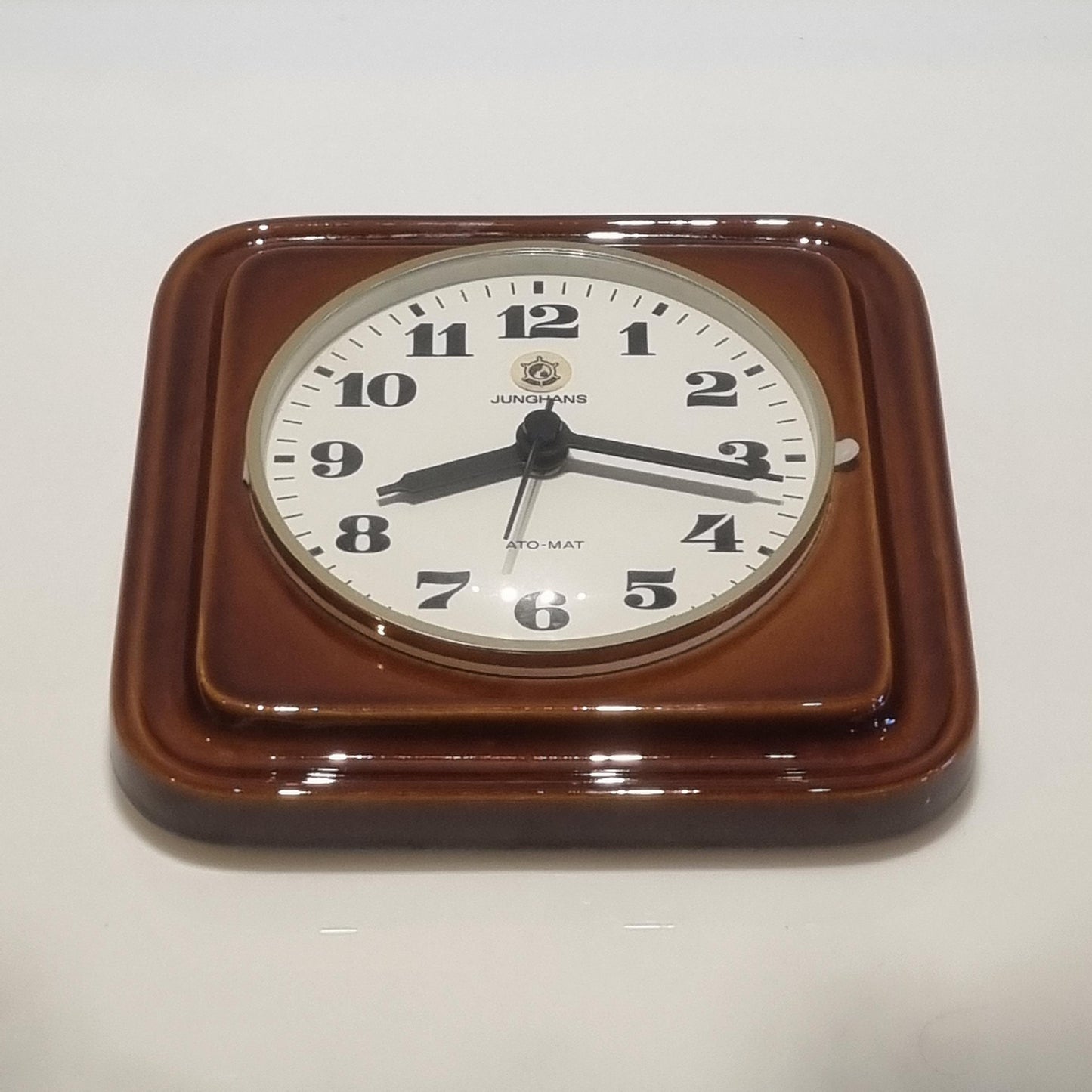 Vintage Junghans Germany ceramic Wall Clock - A Timeless Piece from the 70s