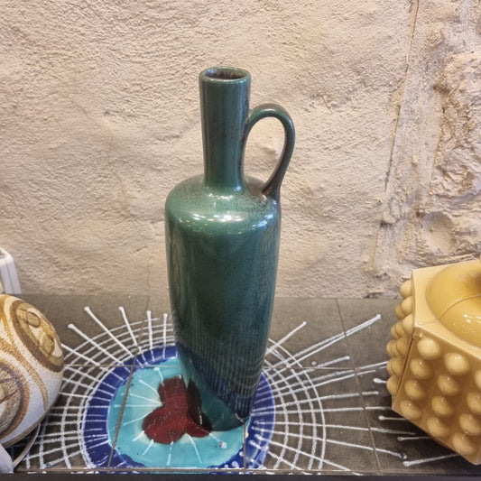 🏺 כד וינטג' אירופאי מרהיב – Mid-Century Studio Pottery 🏺