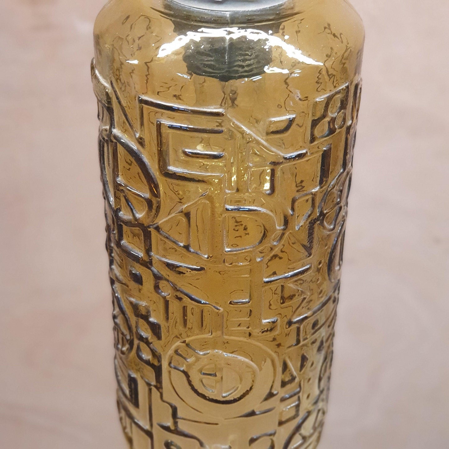 Transparent Yellow Glass Pendant Light - Vintage 70&#39;s Design by Helena Tynell - Flygsfors