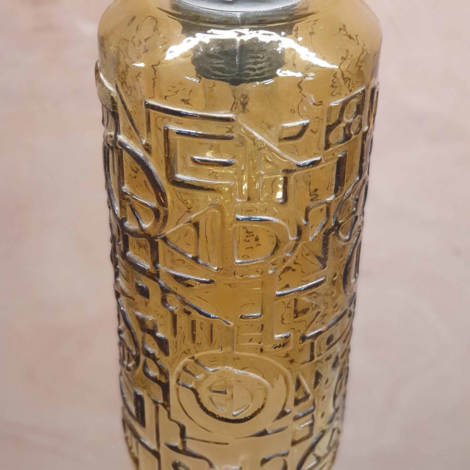 Transparent Yellow Glass Pendant Light - Vintage 70&#39;s Design by Helena Tynell - Flygsfors