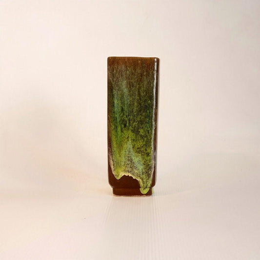 Vintage Strehla GDR Ceramic Fat Lava Vase from the 50&#39;s - Rare Find with Original Signature!