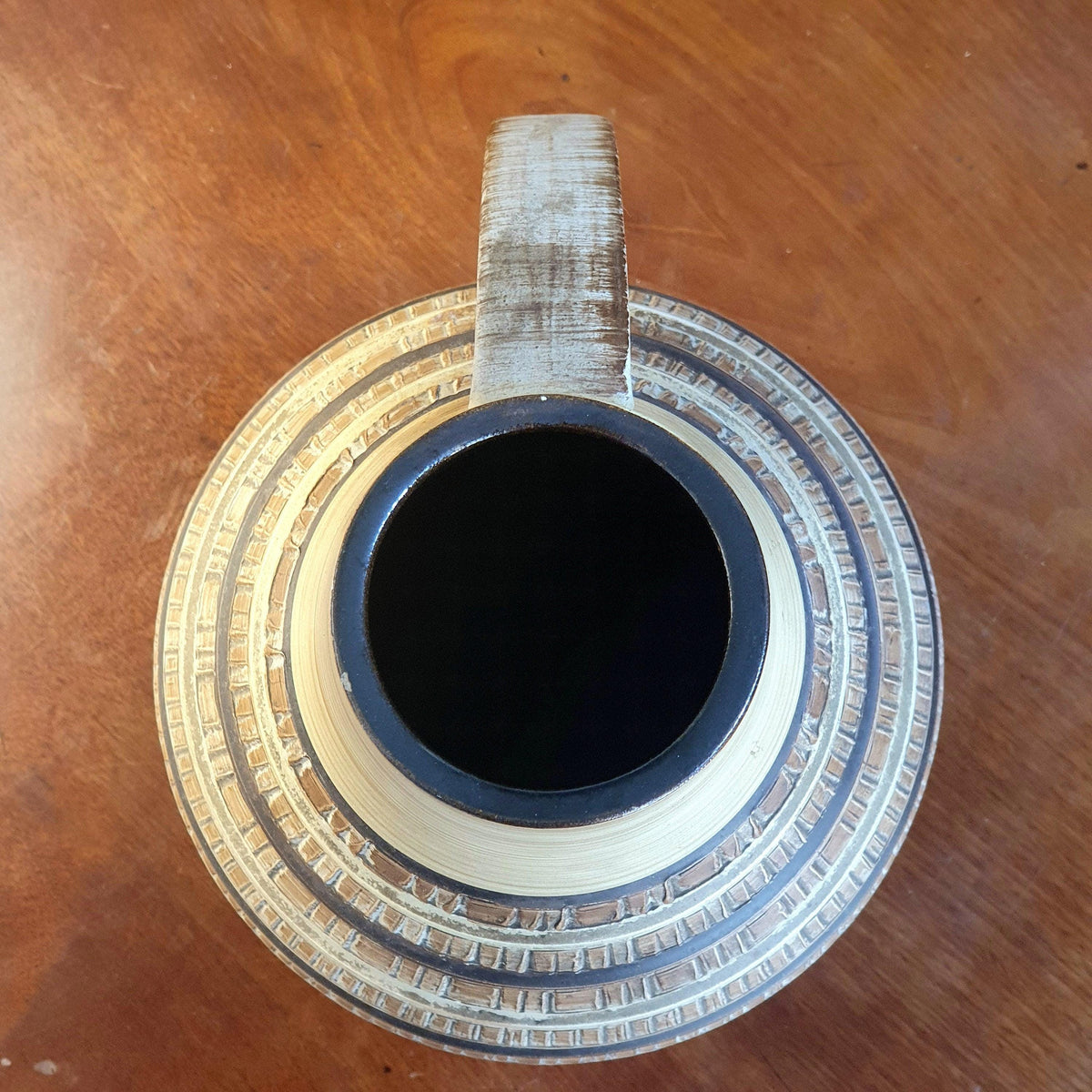 Vintage Ceramic Vase by Dümler & Breiden, 60s Germany Pottery Rare Find Model 376-30