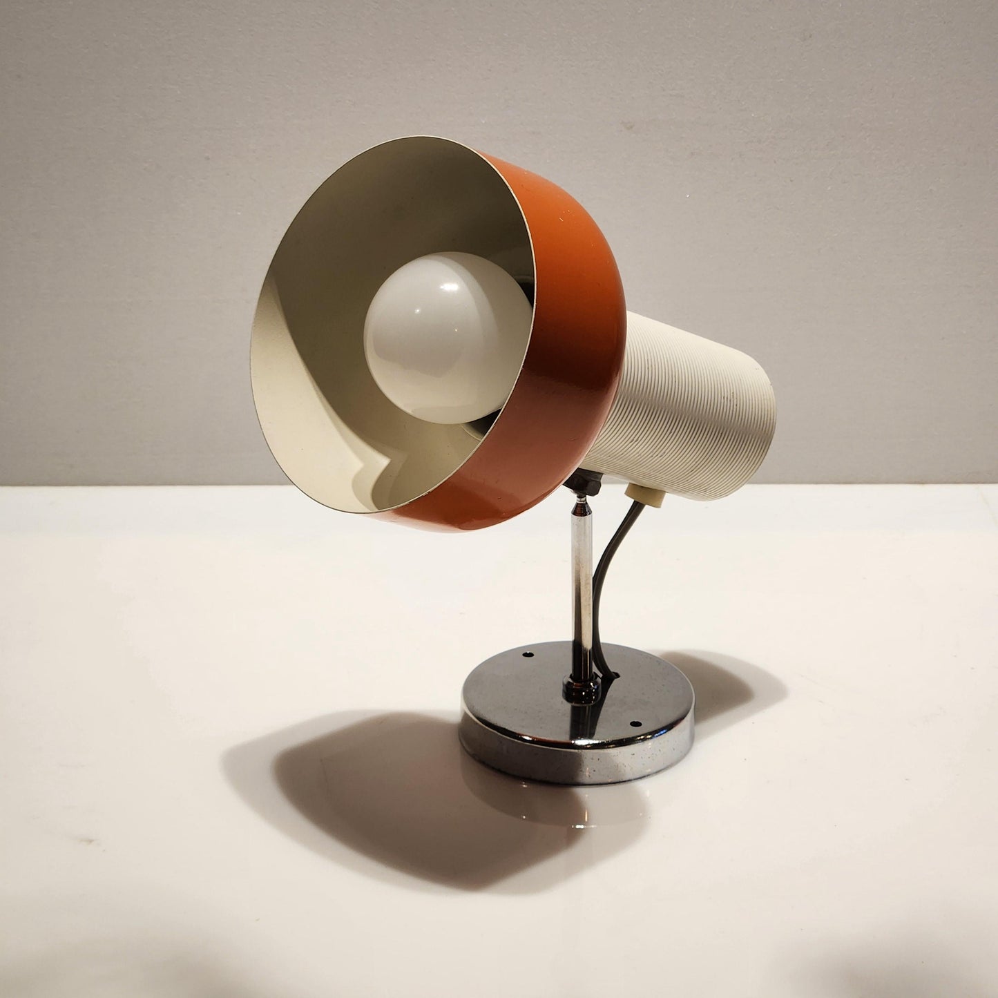 Wall lamp by Josef Hurka, made by Napako - Czechoslovakia. sconce vintage mid century modern