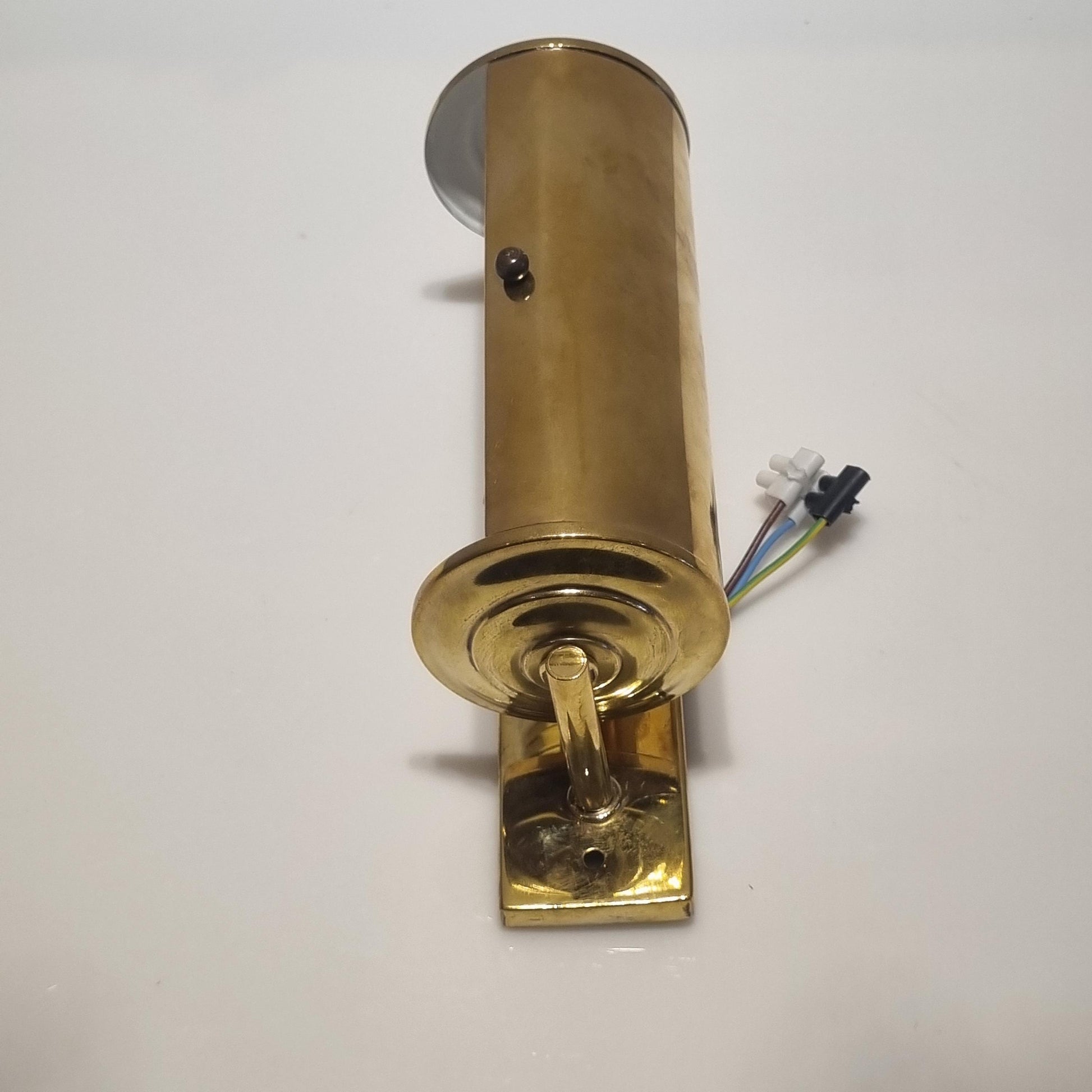Vintage Brass Wall Picture Lamp, Fully Restored Lamp, Antique Brass Light, Wall Sconce, Vintage Home Decor