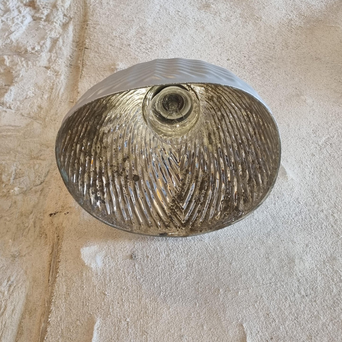 Rare 1930s English Wall Light by Helioray with Original Label - Restored
