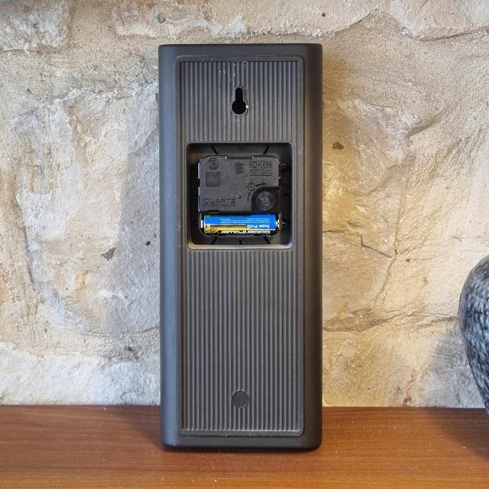 Vintage Aachen Design Bauhaus Wall Clock German Mid-Century Modern Space Age Decor