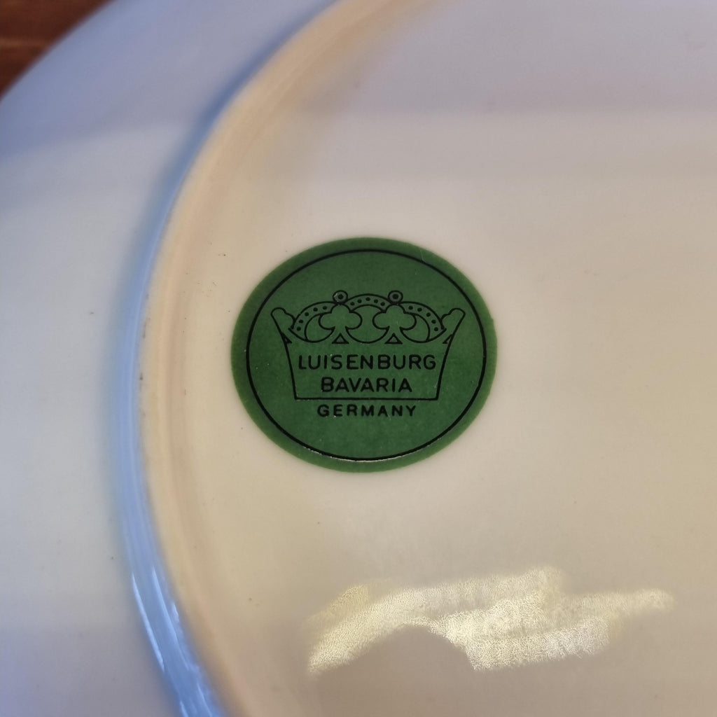 Vintage Rothenburg Collector Plate Barbara Furstenhofer – 22 cm Porcelain Bavarian Wall Art Germany 1980s