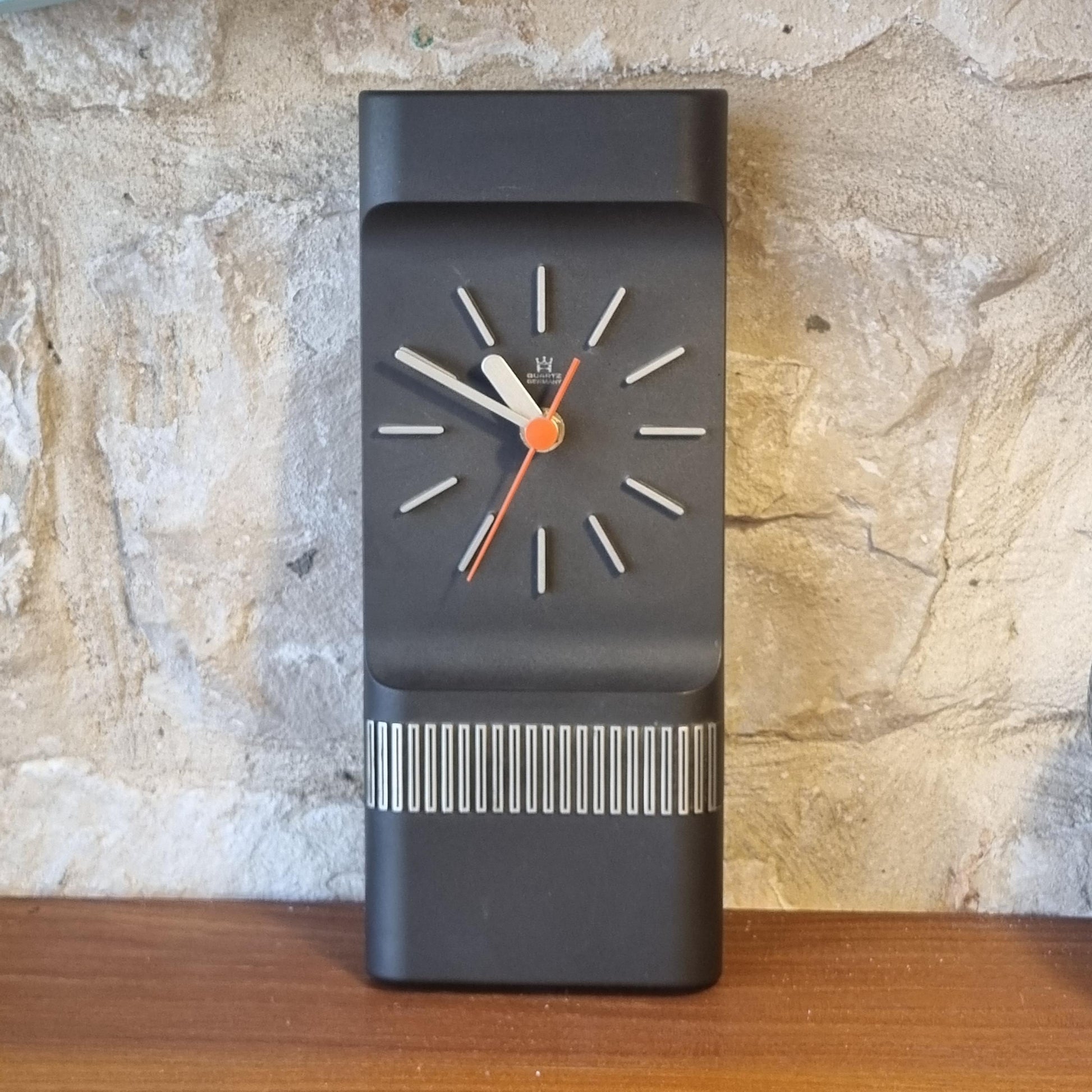 Vintage Aachen Design Bauhaus Wall Clock German Mid-Century Modern Space Age Decor