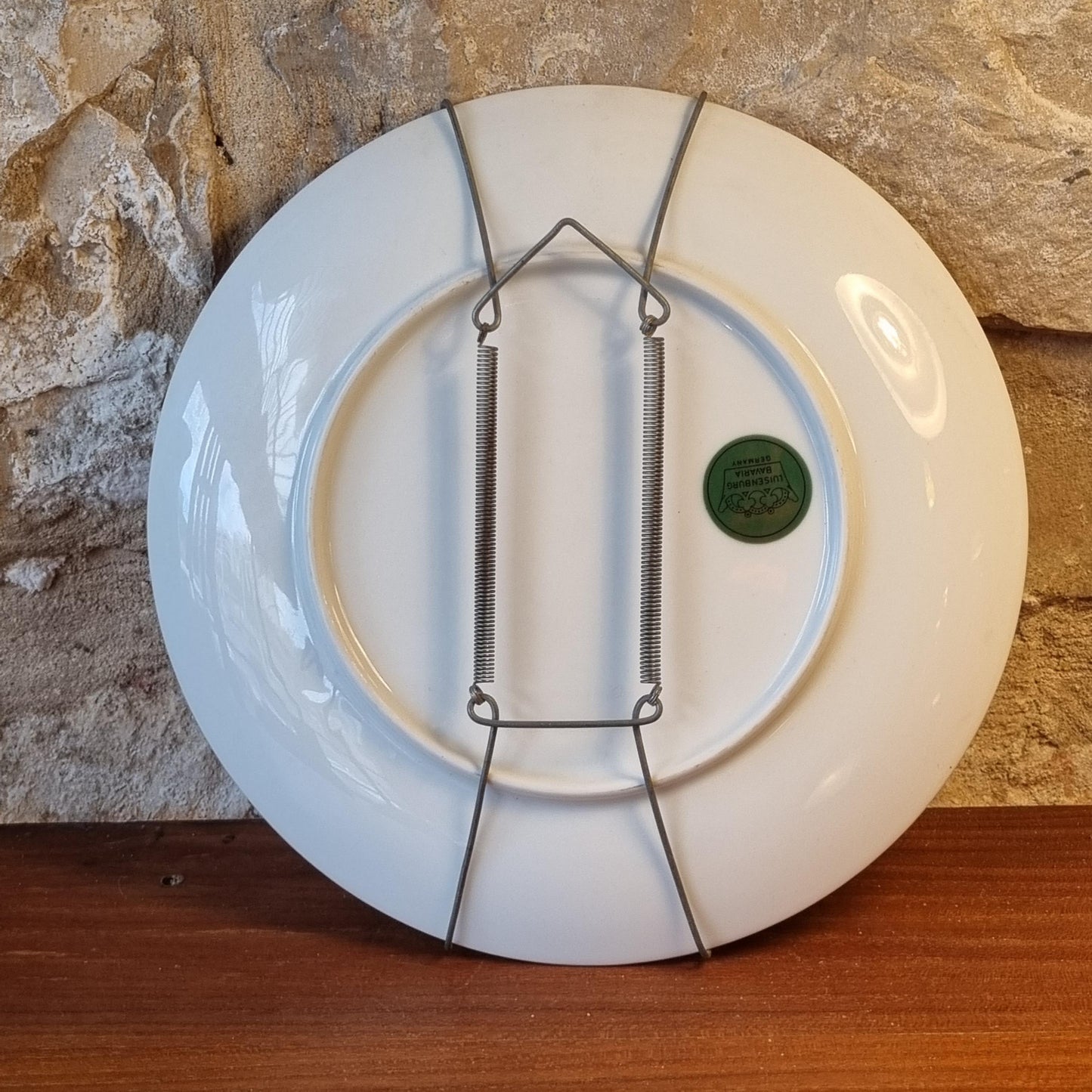 Vintage Rothenburg Collector Plate Barbara Furstenhofer – 22 cm Porcelain Bavarian Wall Art Germany 1980s
