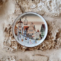 Vintage Rothenburg Collector Plate Barbara Furstenhofer – 22 cm Porcelain Bavarian Wall Art Germany 1980s