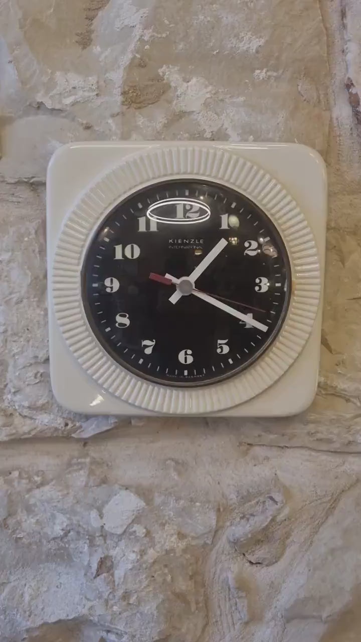 KIENZLE Vintage Wall Clock – Made in Germany, Timeless Quality